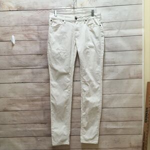 PRANA TRINITY CORDUROY JEANS IN‎ IVORY